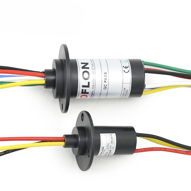 Wind Power slip ring Slip 2 3 4 5 6 8 12 Wire Circuit Slip Ring 5A 10A 15A 30A 60A Electric Collector Rings