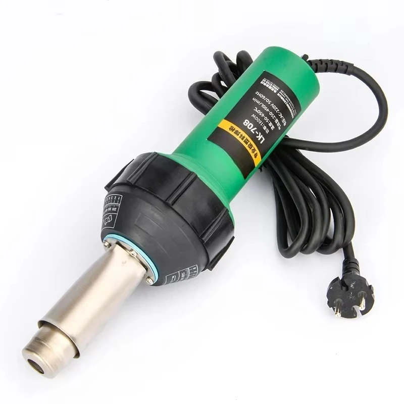 1600W Hot Air Welder Heat Gun Plastics Welding Tool for PP PVC Tarpaulin Roofing Vinyl Floor