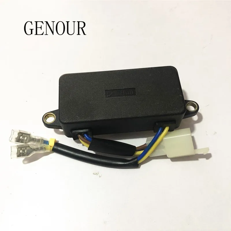 TT10-4C Original LIHUA Generator Auto Voltage Regulator Universal AVR For 3KW 3.5KW Generator Replacement