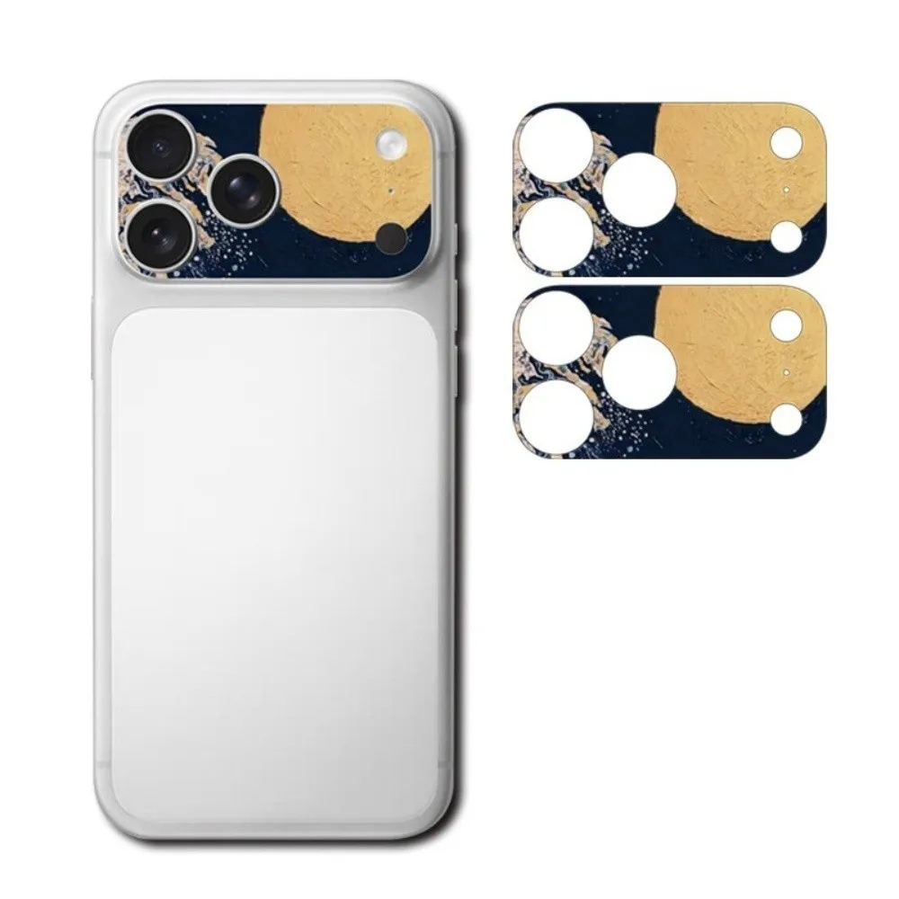 

2 шт., защитная пленка для объектива с полным покрытием, матовая матовая наклейка для объектива, цветная наклейка для iPhone 17 Pro Max 17Pro