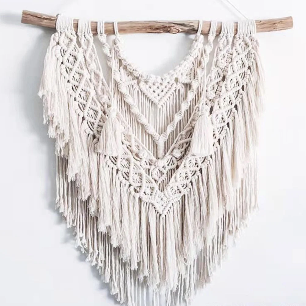 

1 Roll Cotton Rope Macrame Cord 5Mm for DIY Crafting Wall Hangings Plant Hangers Knotting Macrame Cord 5Mm DIY Cotton Rope