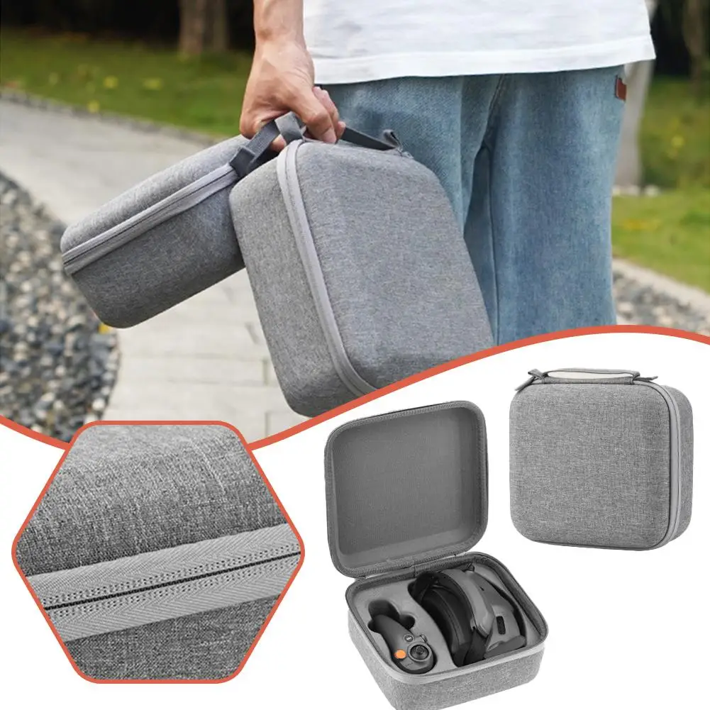 Bolsa de almacenamiento portátil para gafas voladoras Uav, caja de almacenamiento para máquina de cruce, accesorios para cámara aérea, bolso para DJI AVATA O3A7