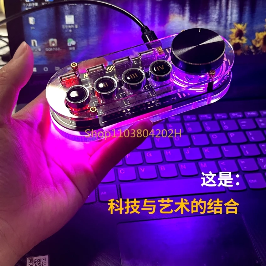 USB Extender Computer Hub Docking Station Table Set Good Things Fashion Play Ambience Light Controller Gift