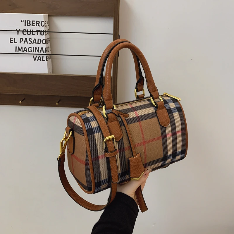 حقيبة كتف نسائية كلاسيكية حقيبة كروس جلدية فاخرة حقيبة يد كلاسيكية أنيقة