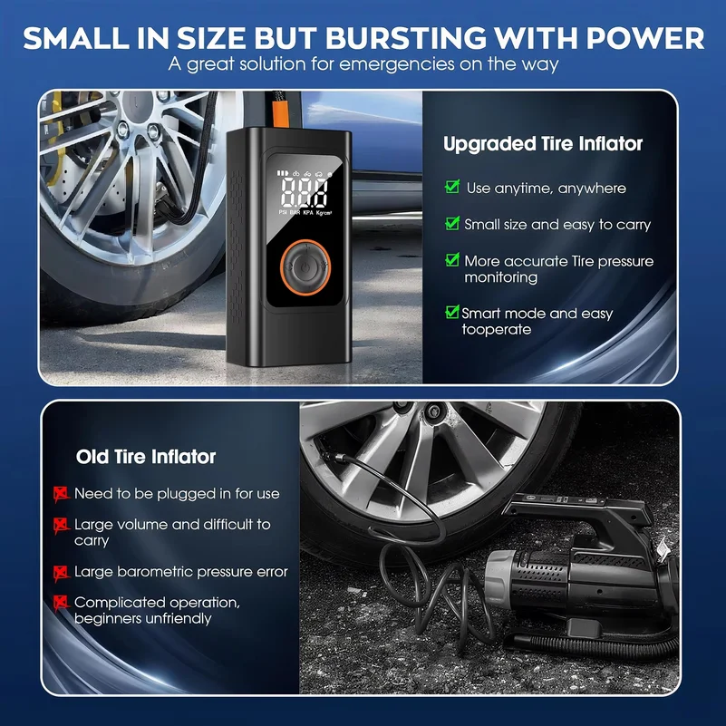 Air Pump null 0.45 7.4v Tn C49 7.5 None Abs Pc Inflatable Pump Tyre Inflator Hot Sale