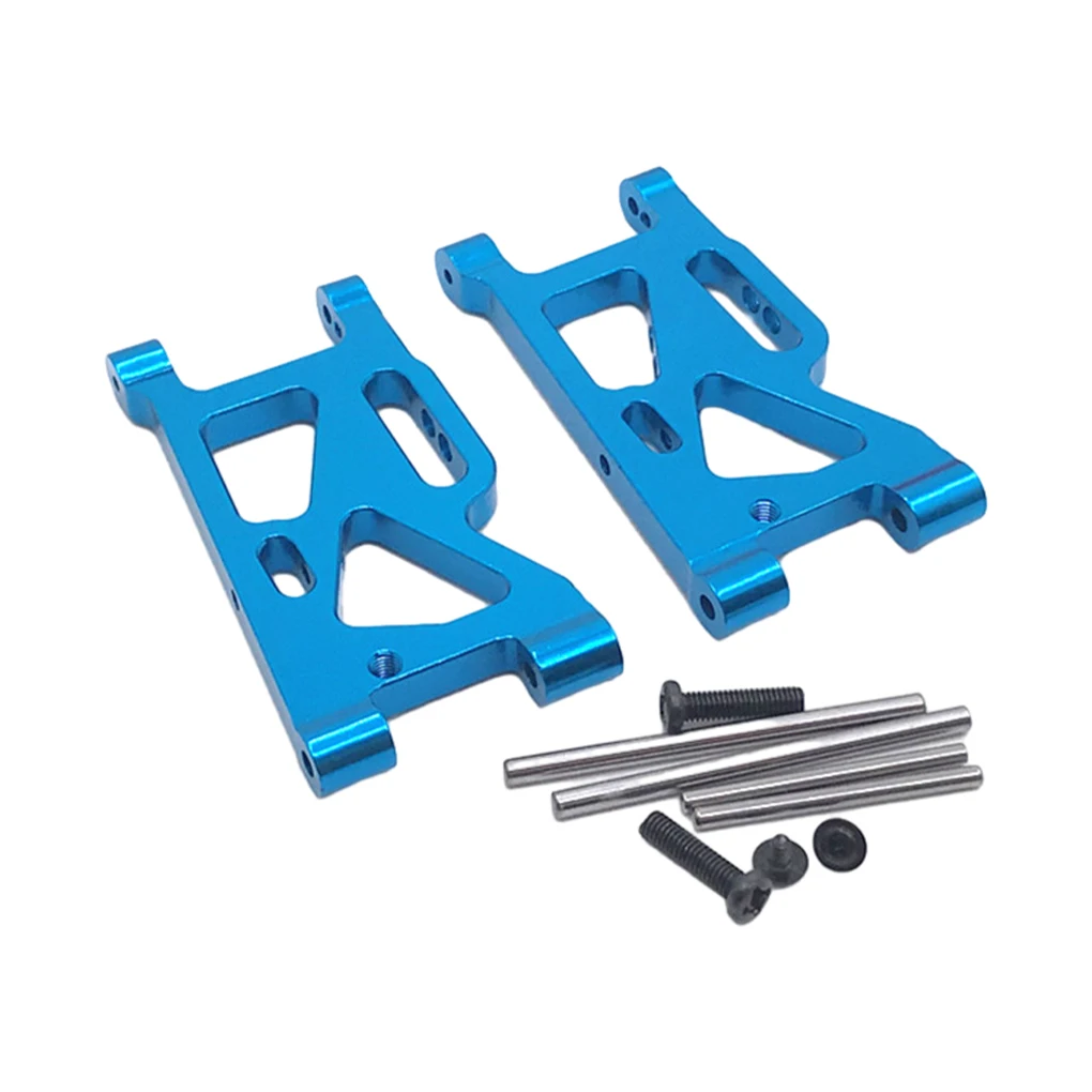 RCGOFOLLOW 2pcs Front Lower Suspension Arm Swing Arm for 1/14 Wltoys 144001 RC Car Upgrade Aluminum Alloy Parts RCGF