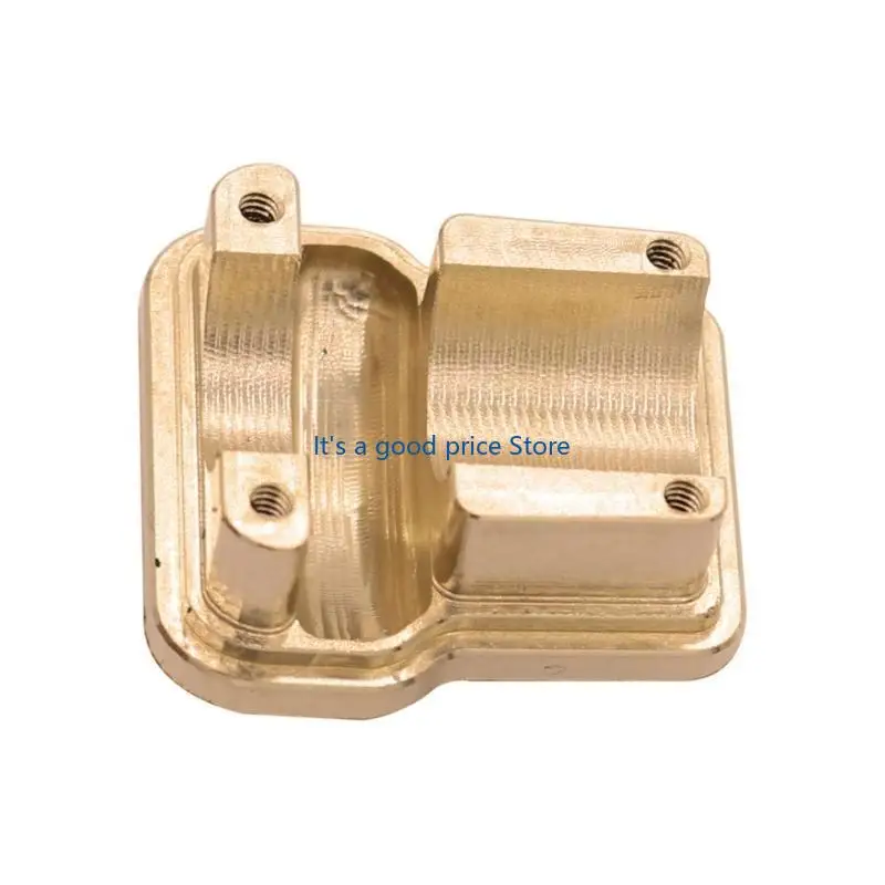 1Pc/2Pcs Front Rear Bridge Housing Cover for 1/18 TRX4-M Brass Diff Cover RC Crawler Car Upgrade Accessory Durable