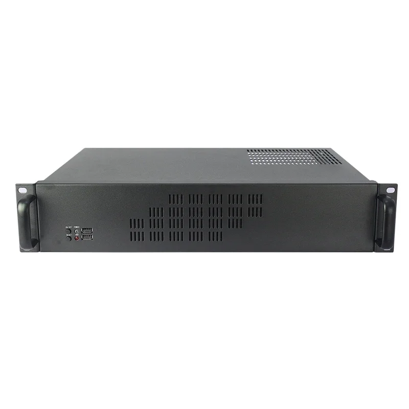 Computer 2U Server Case 300D Rackmount Horizontal Chassis PC Industrial Rack