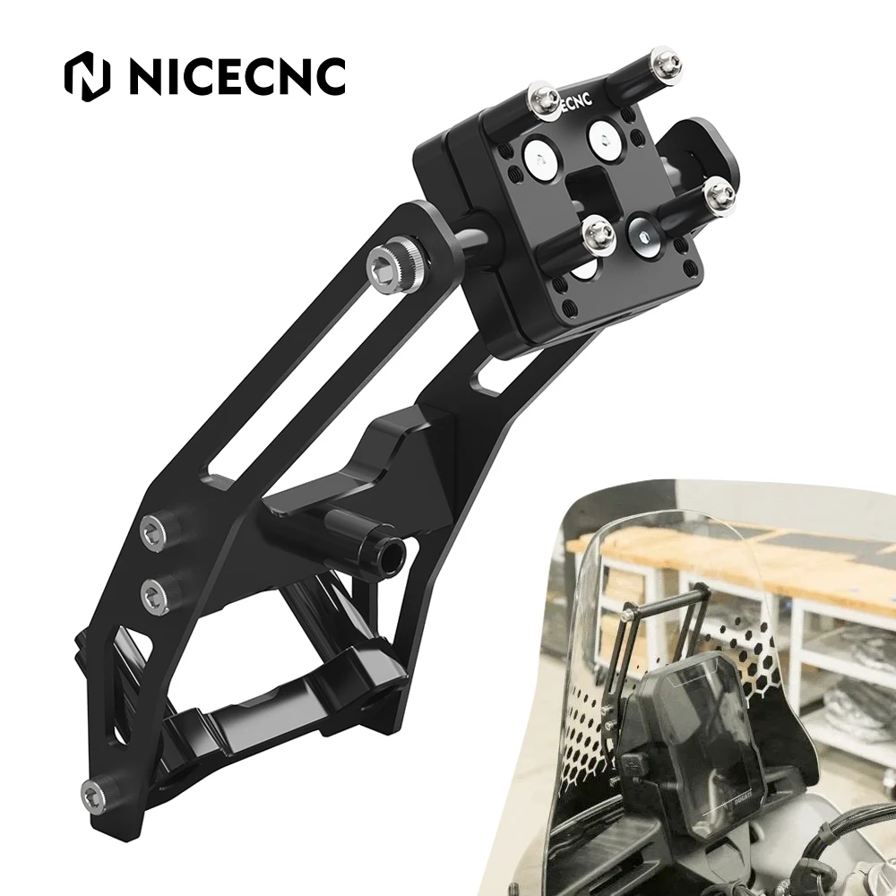 

Motorcycle GPS Navigation Support Bracket for Ducati DesertX 2022 2023 2024 Desert X Navigator Mount Bracket Phone AMPS Holder