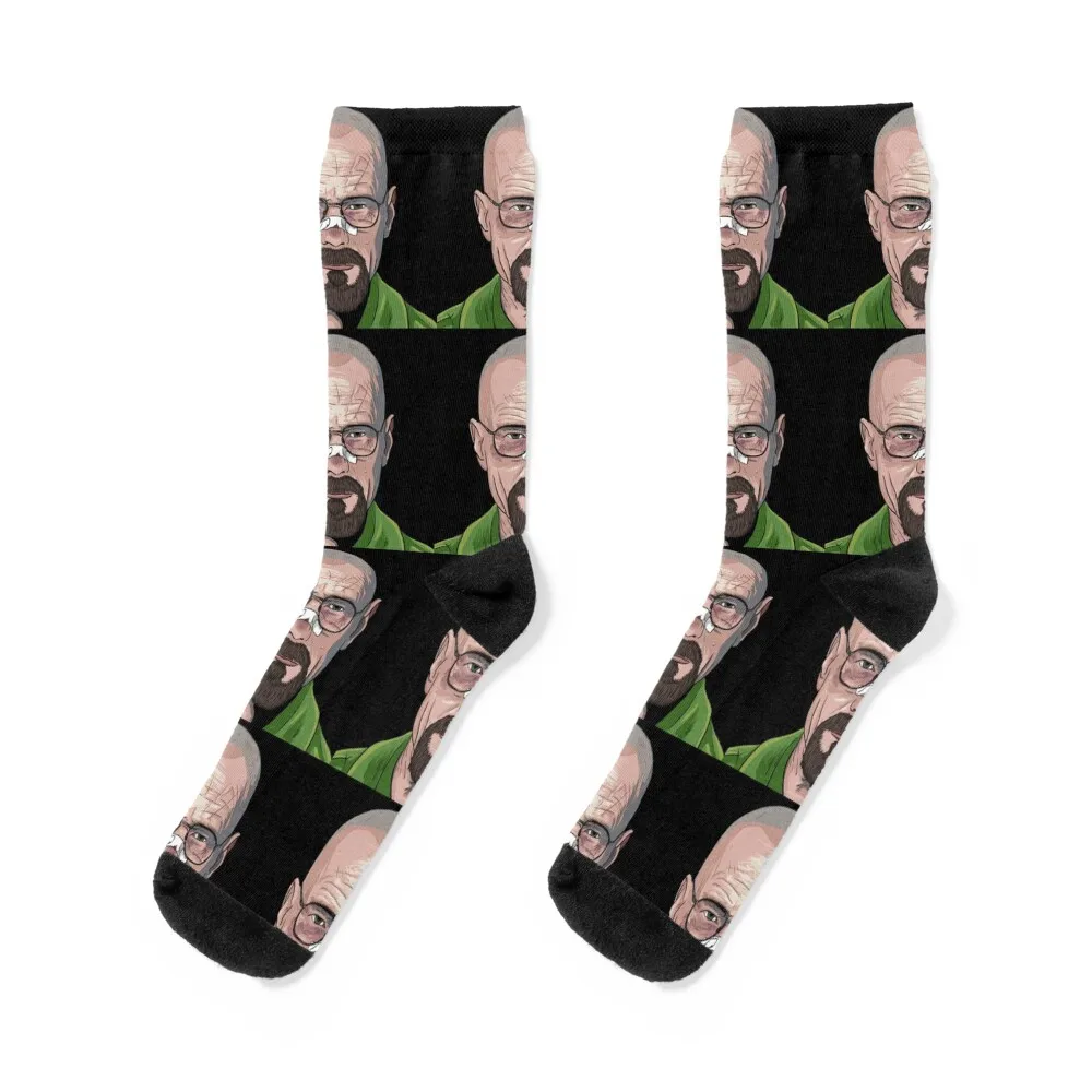 

Walter White - Breaking Bad Socks Thermal man winter hiking christmas gift Non-slip Women Socks Men's