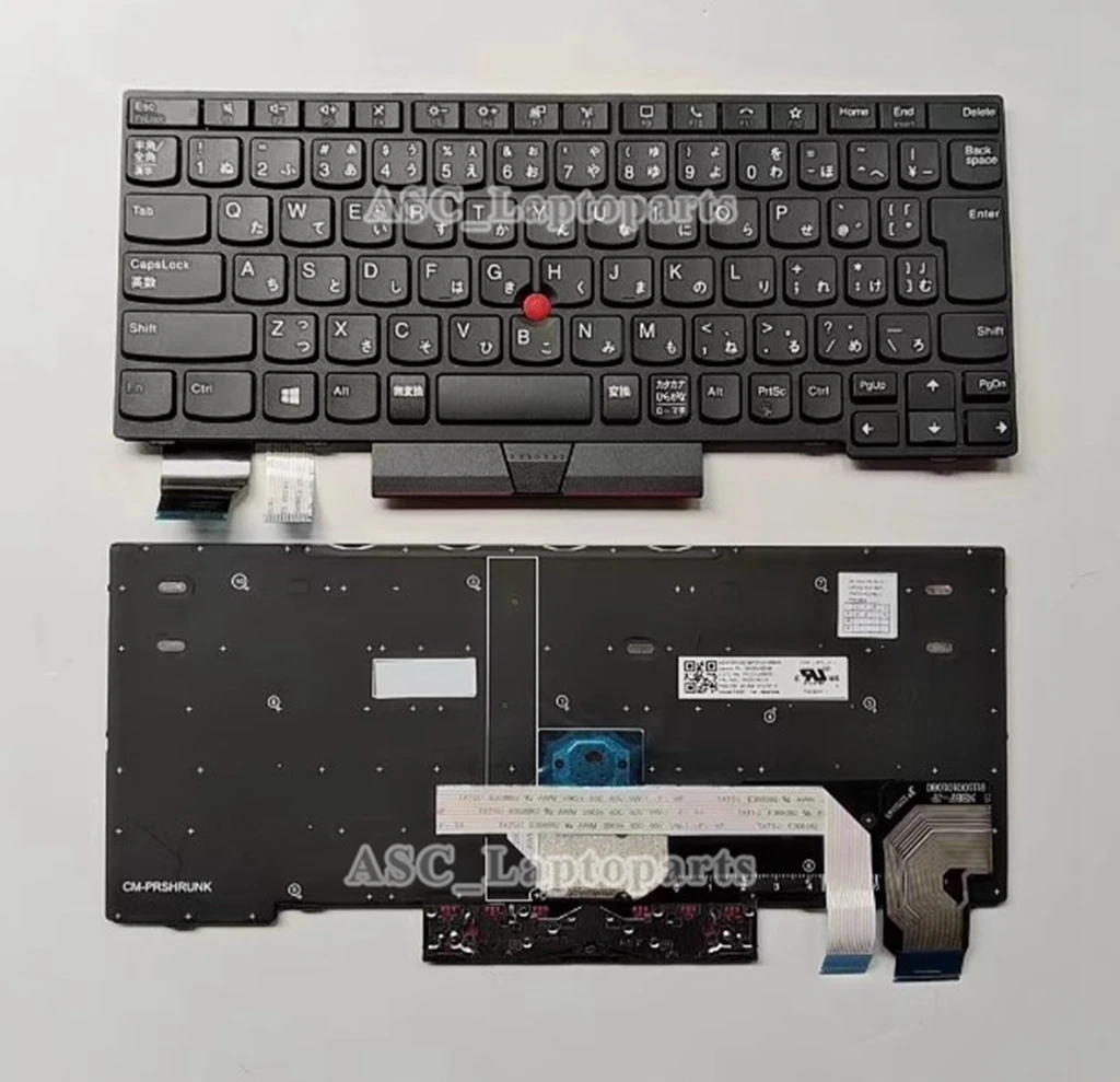 

New Japanese JP Keyboard for Lenovo Thinkpad X280 A285 X395 X390 , L13 Yoga / X13 Gen 1 , L13 gen 2 Black Frame ,without BACKLIT