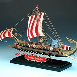 1/72 Sailing Ship Model Aidemei Assembled Ship 14207 Ancient Roman Warship Sailing Ship 50 BC