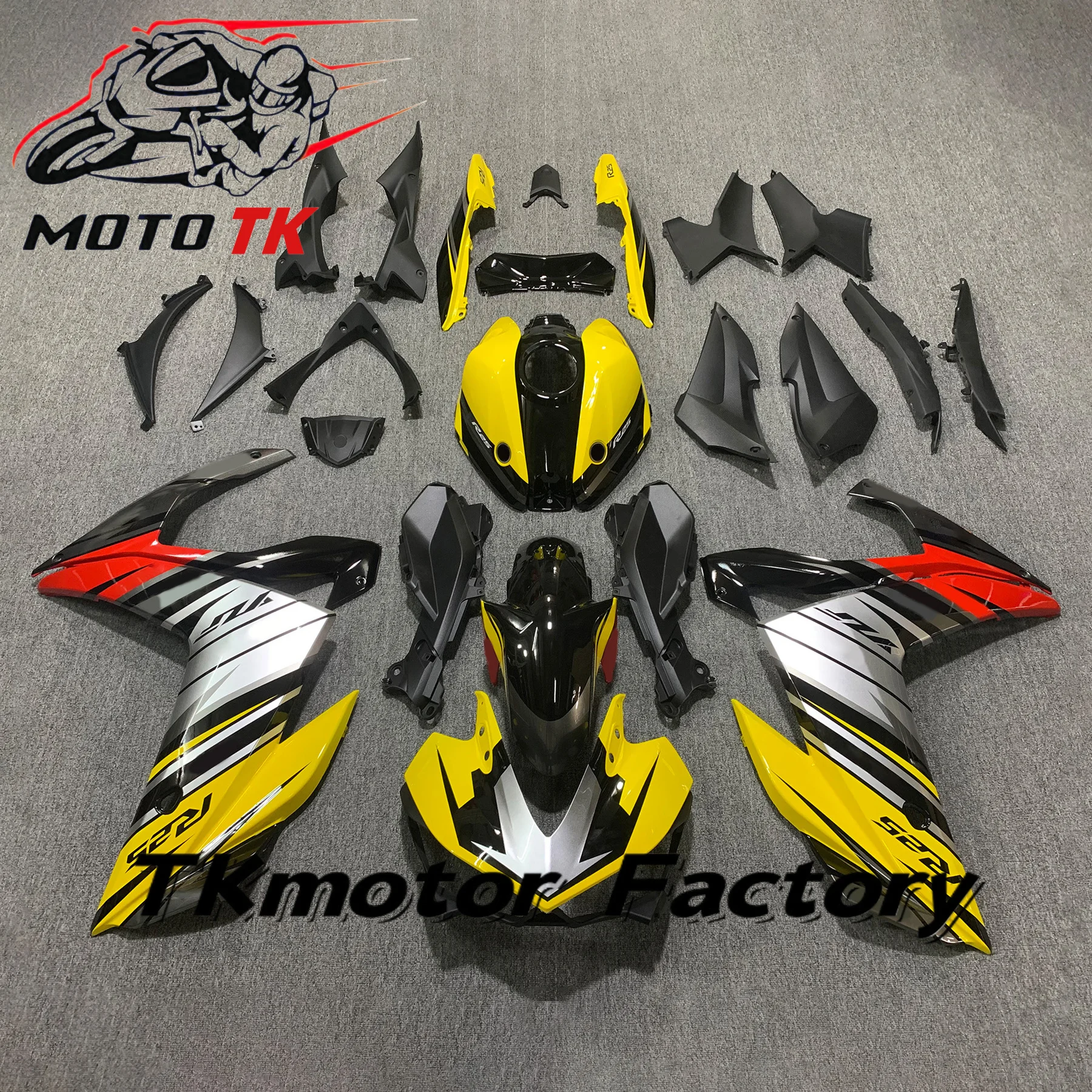 

Fit For Yamaha YZF-R25 2015-2018 Bodywork fairing kit Fairing kit Full fairing kit Bodywork fairing High Quality