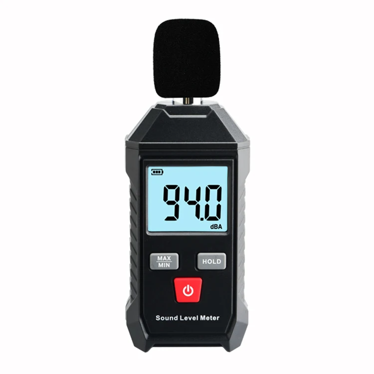 LCD Display Audio Volume Monitor Digital Noise Sound Level Meter Decibel Sonometer