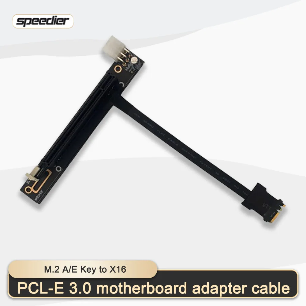 

PCie 3.0 M.2 WiFI A/E Key к видеокарте PCIE Стабильный кабель-адаптер материнской платы для нескольких внешних соединений видеокарты