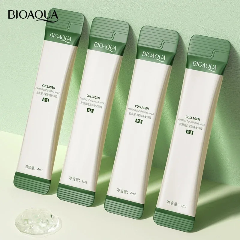 Bioaqua Collagen Sleeping Facial Masks Skincare Moisturizing Brightening Firming Face Mask Korean Skin Care for Face view 6