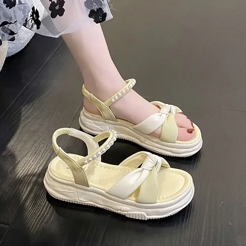 

Summer Sabot Sandals for Women Outdoor High Quality Woman Shoes Sale 2025 Comfortable Comfort Elegant Luxury Trend Footwear Chic
