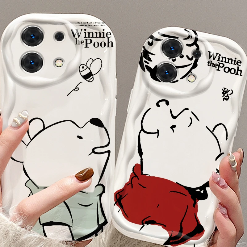 

Disney Winnie The Pooh Cute For Xiaomi Redmi Note 13 12 12S 11S 11 10 9 8 10A 9C 9T Pro Plus 5G Wave Oil Cover Phone Case