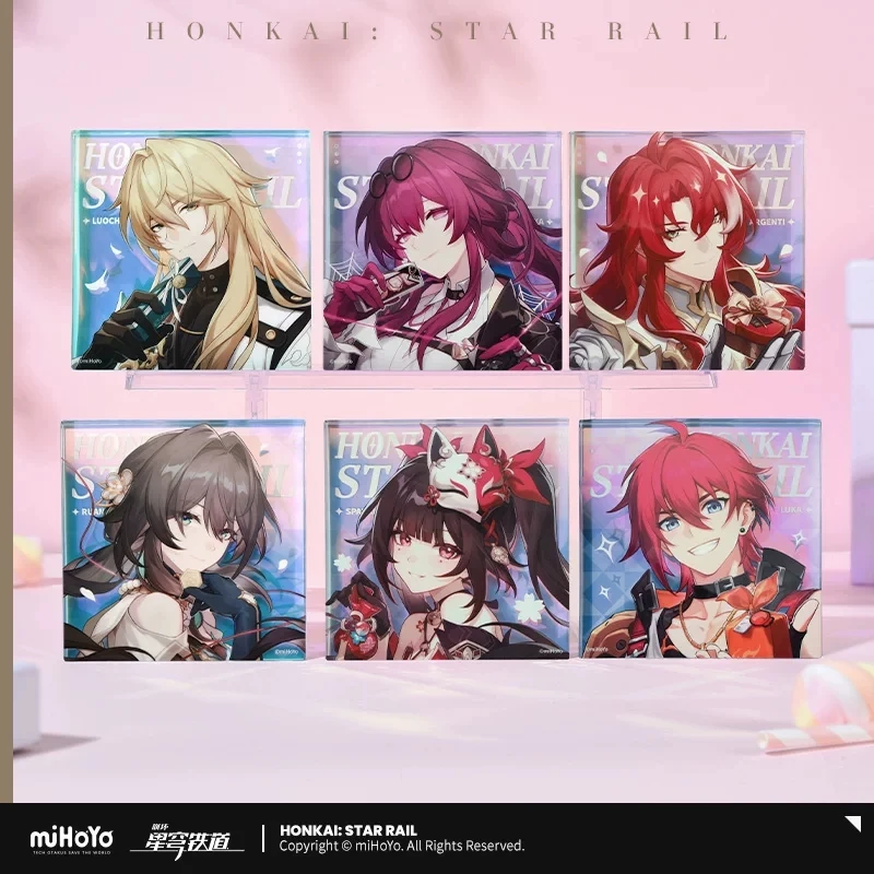 Official miHoYo Honkai: StarRail Licensed Anime & Game Character Merchandise, Acrylic Figurines, Decorations, Gifts 3