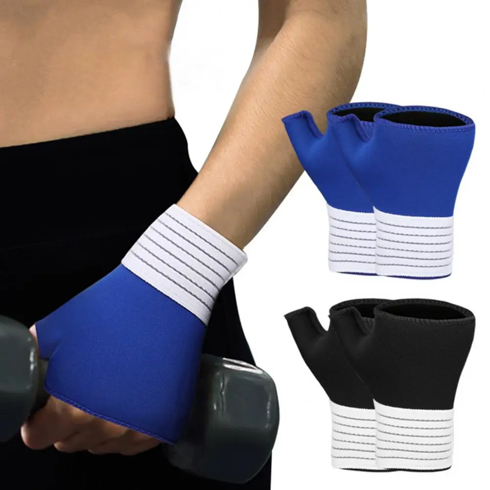 Palm Brace for Wrist Support Non-loosening Wrist Strap Brace Neoprene Wrist Support Sleeves Adjustable Straps for Carpal for Men