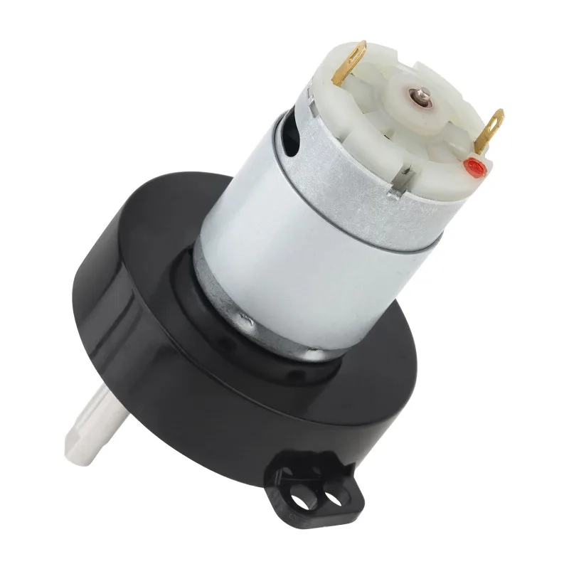 R380 gear motor 12V 1600 RPM high torque DC motor replaceable for mini washing machines, clothes dryers, household appliances