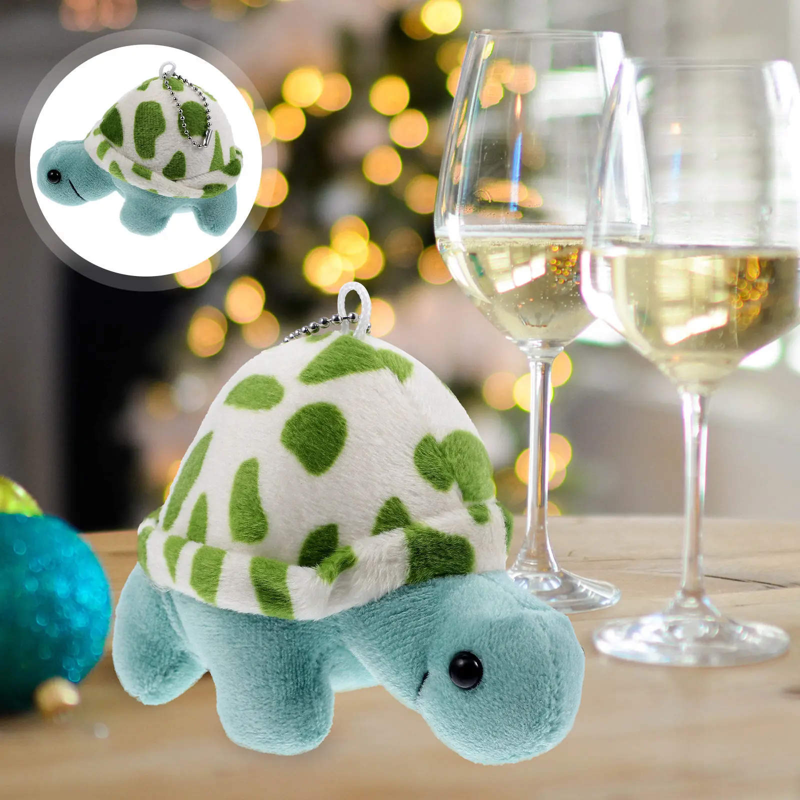 

Turtle Keychain Animal Bag Hanging Backpack Turtle Pendant Decor Soft Charm For Backpack Pendant Keyring Ornament