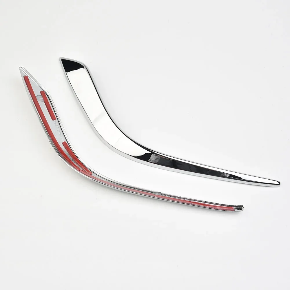 Chrome Front Fog Light Lamp Cover Trim Strip For Mazda 6 Atenza Gj 2014 2015 2016 Car Interior Mouldings Trim Accessories