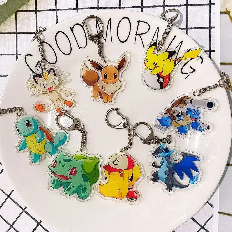 Anime-Peripherie-Acryl-Schlüsselanhänger, Cartoon-Anime-Peripherie, doppelseitige Hängedekoration, DIY-Zubehör, Taschenanhänger, Geschenk