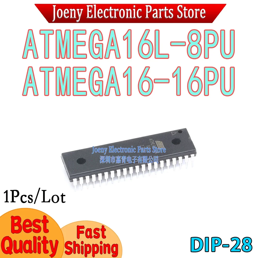 ATMEGA16L-8PU ATMEGA16-16PU DIP-28