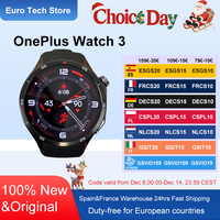 OnePlus Watch 3 SmartWatch Global Version Wear OS by Google 1.5”LTPO A0MOLED Display 5days battery life 60S Health Check-In GPS