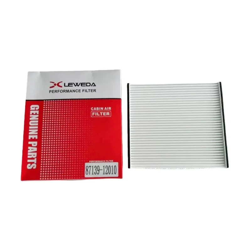 Car air Conditioner filter Replacement  White cloth OEM 87139-12010 For Toyota RAV4 Second Generation SUV XA2 2000 2005