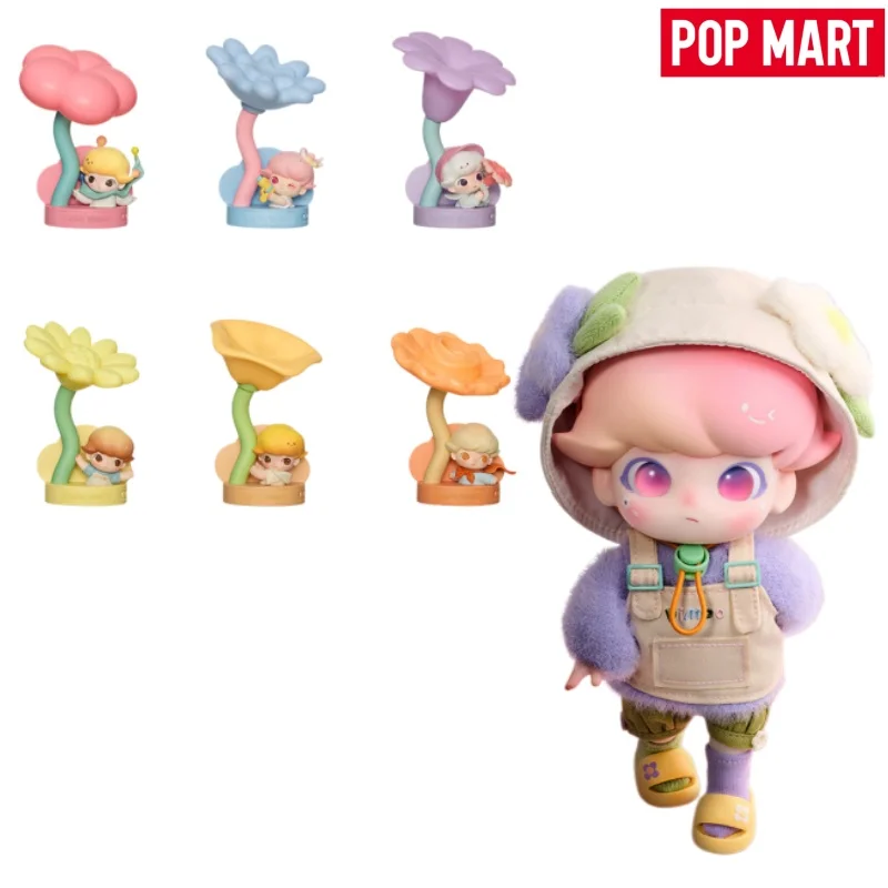 

POPMART Dimoo 1/8bjd & Moment In Bloom Series Sensor Night Light Blind Box Collectible Figure Home Bedroom Decor Gift