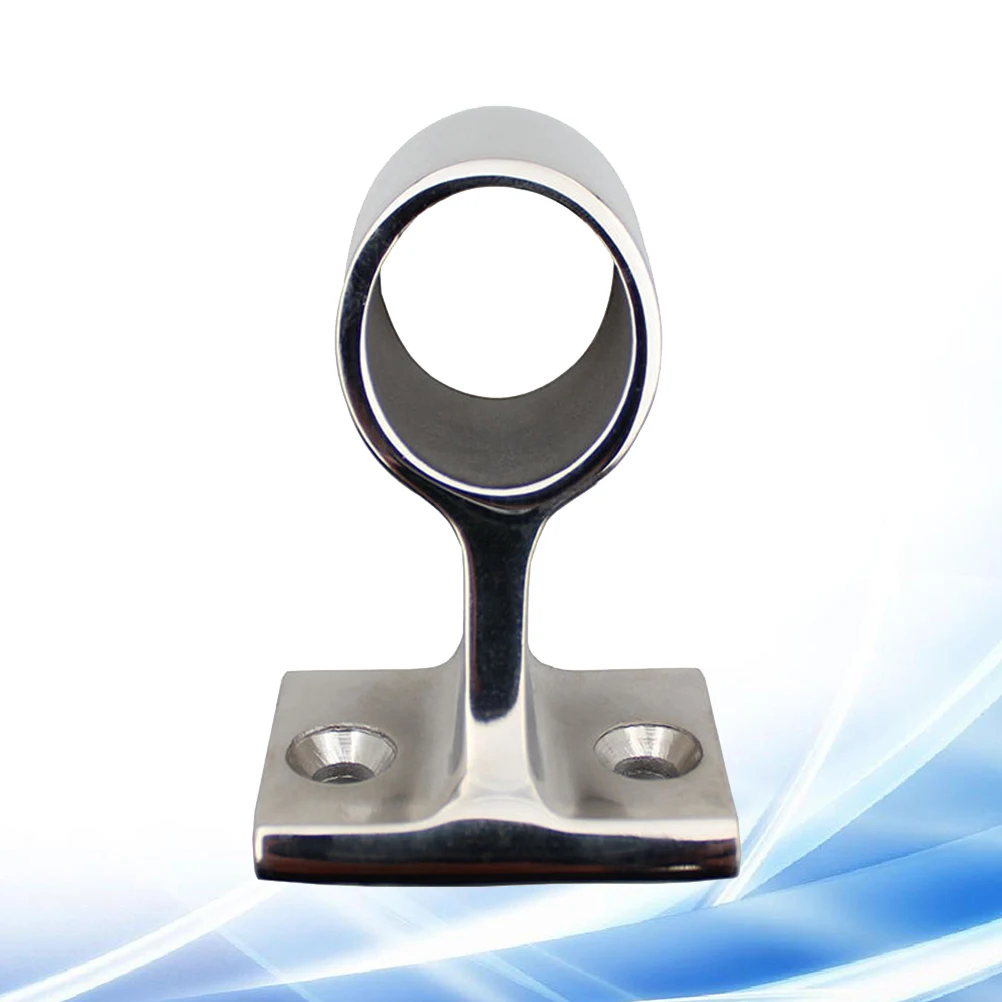 

25mm Stainless Steel H rail Bracket Durable Boat Yacht Armrest Holder Rail Assembly Construction Tools Marine Supplies