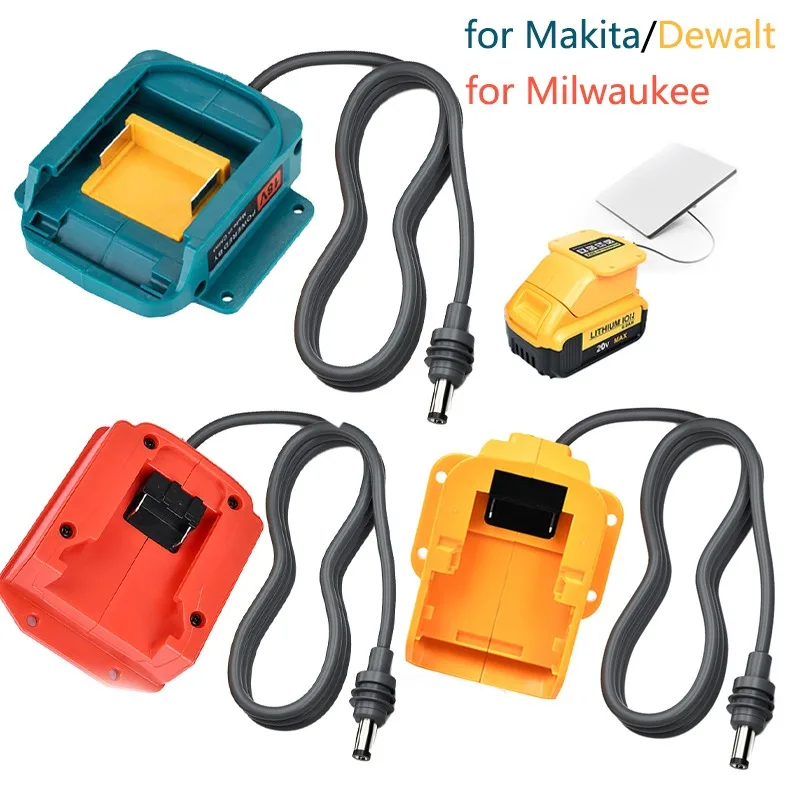 

Starlink Mini DC Power Cable For Dewalt / Makita/Milwaukee18V-20V Battery Adapter Charger Adapter to DC Power Plug & Play