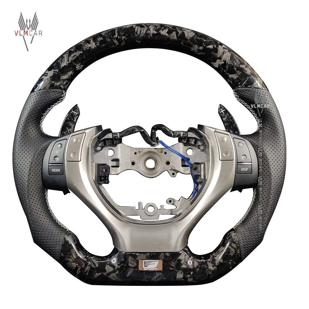 Private Custom Carbon Fiber Steering Wheel For Lexus GS GS250 GS350 GS300 GS400 GS430 GS450 ES RX Car Accessories Auto Parts