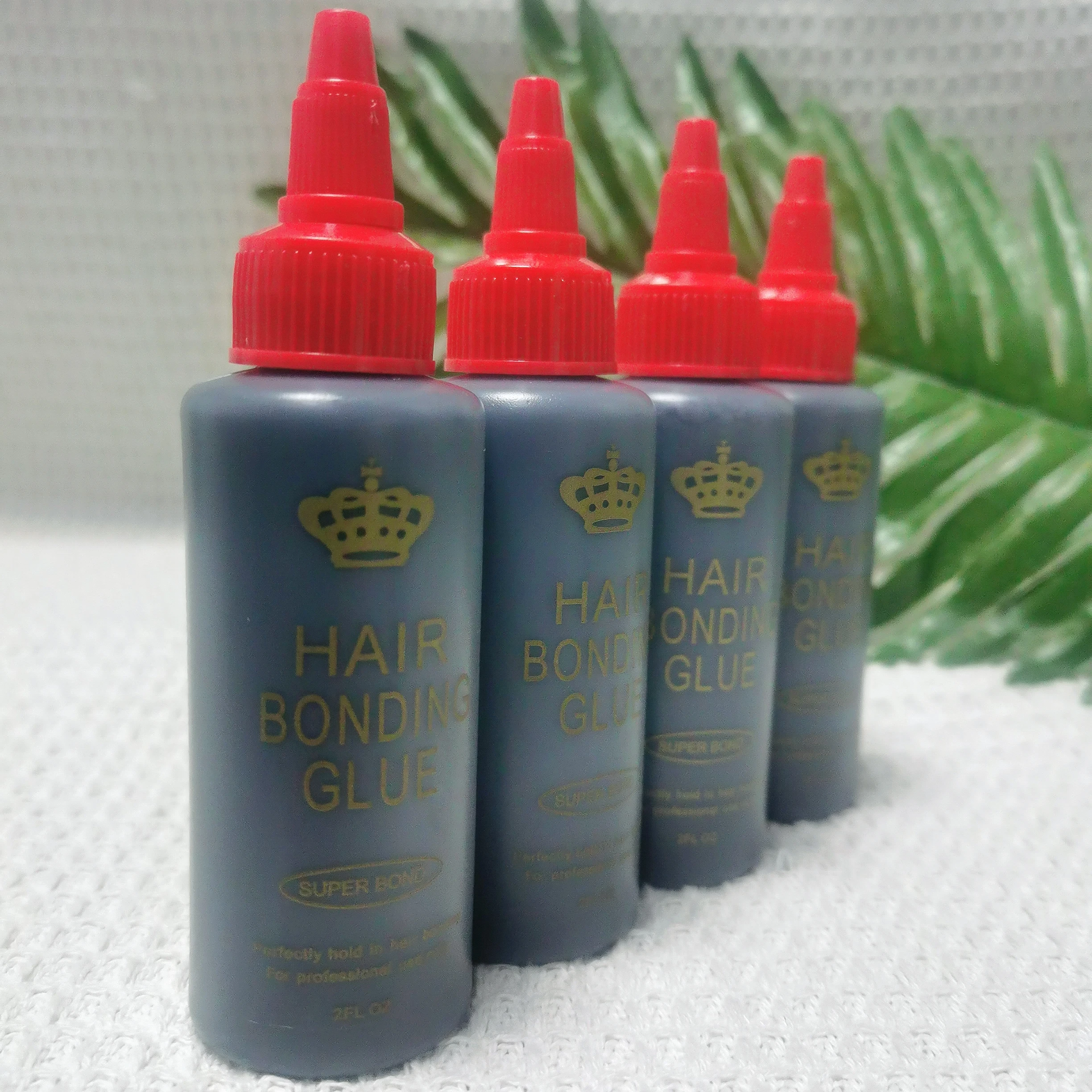 2 OZ Hair glue for lace wig waterproof Hair Weft Bonding glue adhesives ultra Hold hair bonding glue for lace frontal wig
