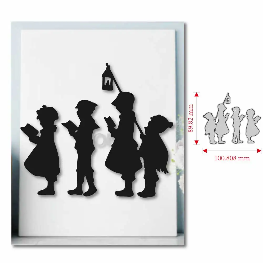 

Reading Book Metal Cutting Dies Scrapbook Paper Card Embossed Decorative Craft Die Cut DIY Handmade Stencil Mold Punching Knife