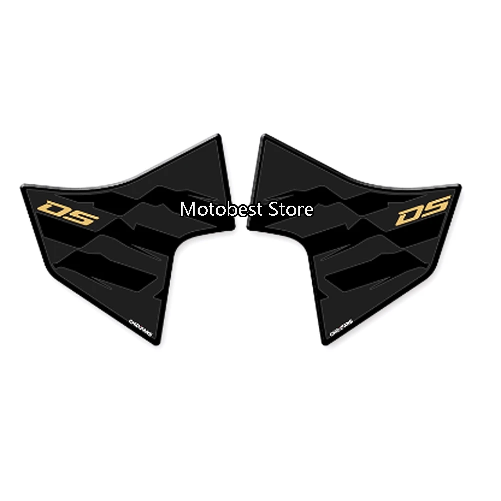 For LONCIN VOGE DS625X DSX 625 2025 Motorcycle Fuel Tank Sticker Side Decal Protector Traction Pad Cover Decoration Rubber Sets