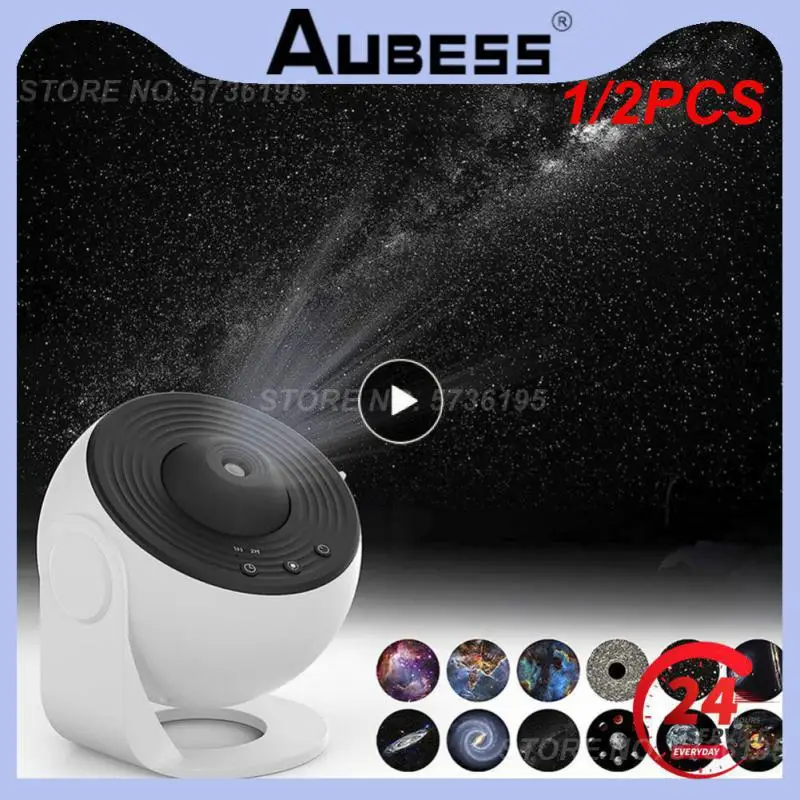 

1/2PCS in 1 Star Projector, Planetarium Galaxy Projector for Bedroom, Aurora Projector, Night Light Projector for Kids Adults