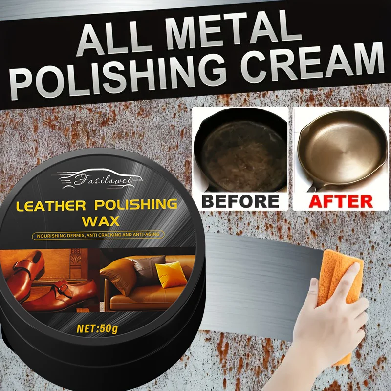 كريم تجديد المعادن متعدد الأغراض/وكيل إصلاح وتلميع الكروم، مناسب للسيارات والدراجات النارية