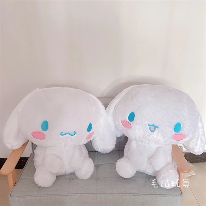 Sanrio Cinnamoroll Plush Toy Cute Stuffed Anime Plushies Sitting White Dog Plushies Girly Home Decor Birthday Gifts For Girl