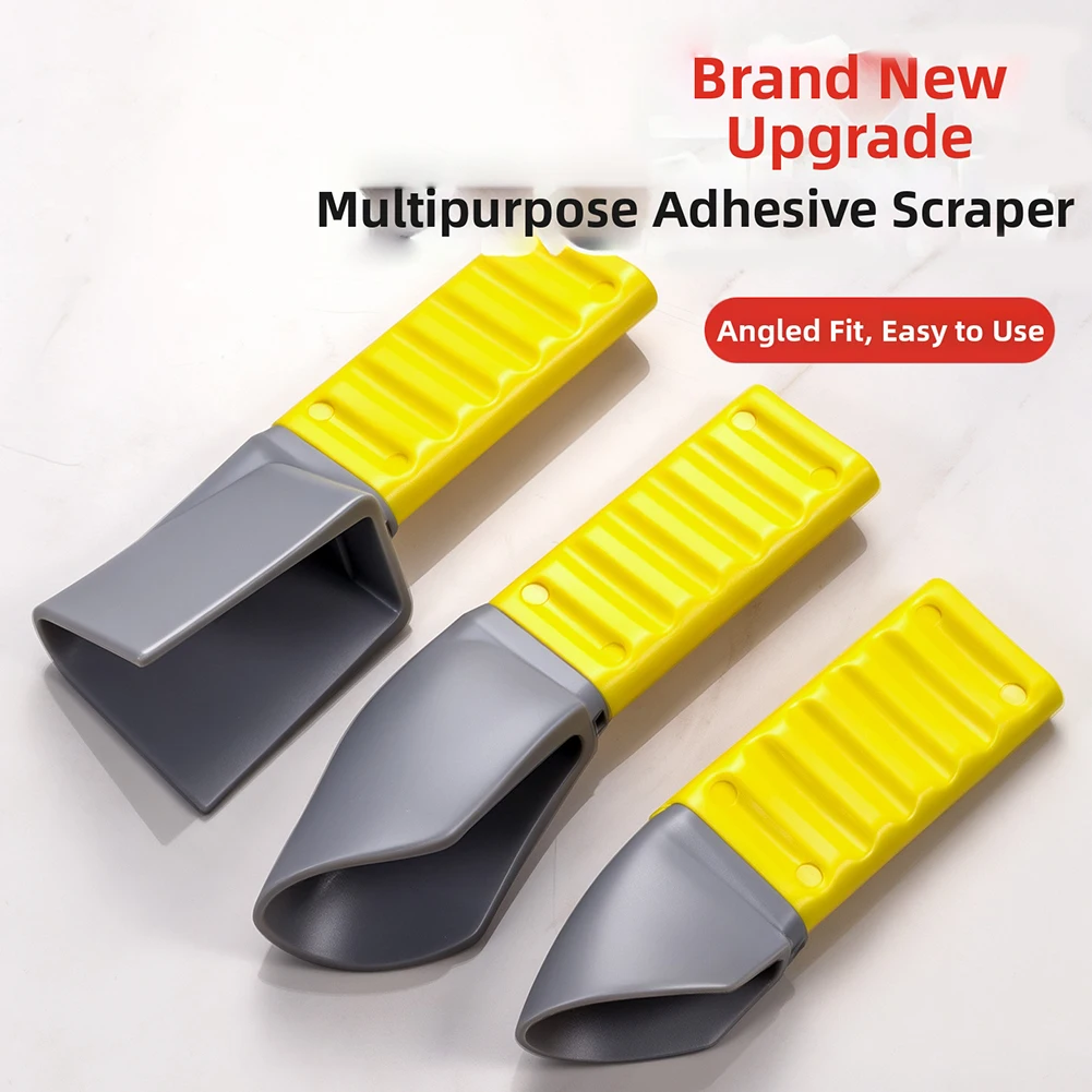 Corner Sealing and Edge Trimming Glue Scraper with Three Integrated Functions for Consistent Sealant Application Results