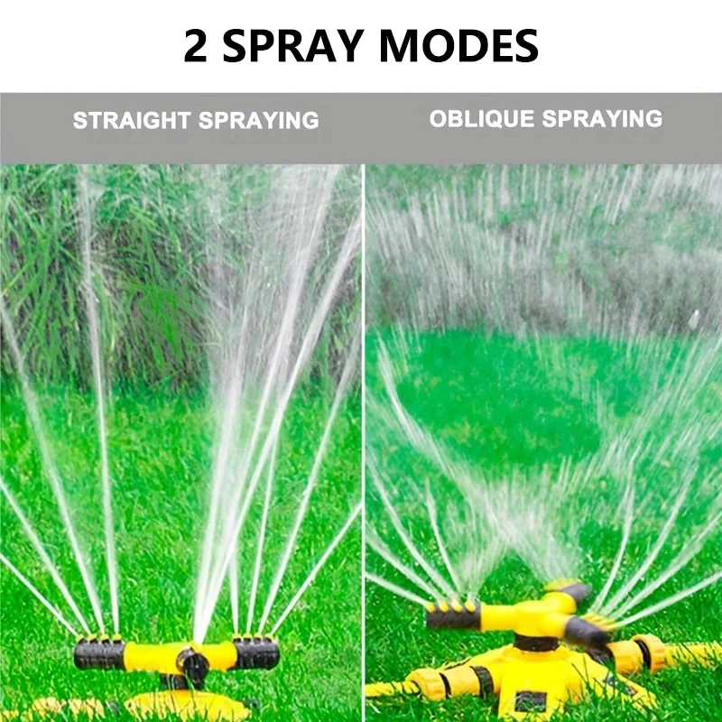 

Garden Greening Watering Sprinkler With 360-Degree Rotation For Watering; Garden Irrigation Sprinkler With Wide Coverage Area