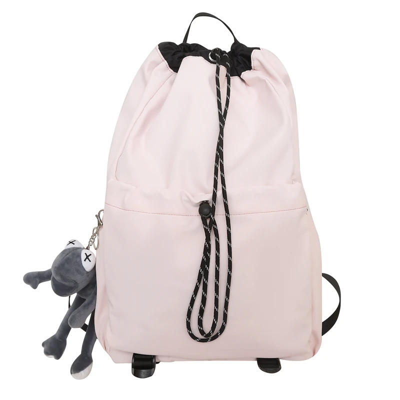 Sac à dos d'école de grande capacité pour hommes et femmes, sac à main minimaliste, haute qualité, à la mode, printemps, nouveau, 2024