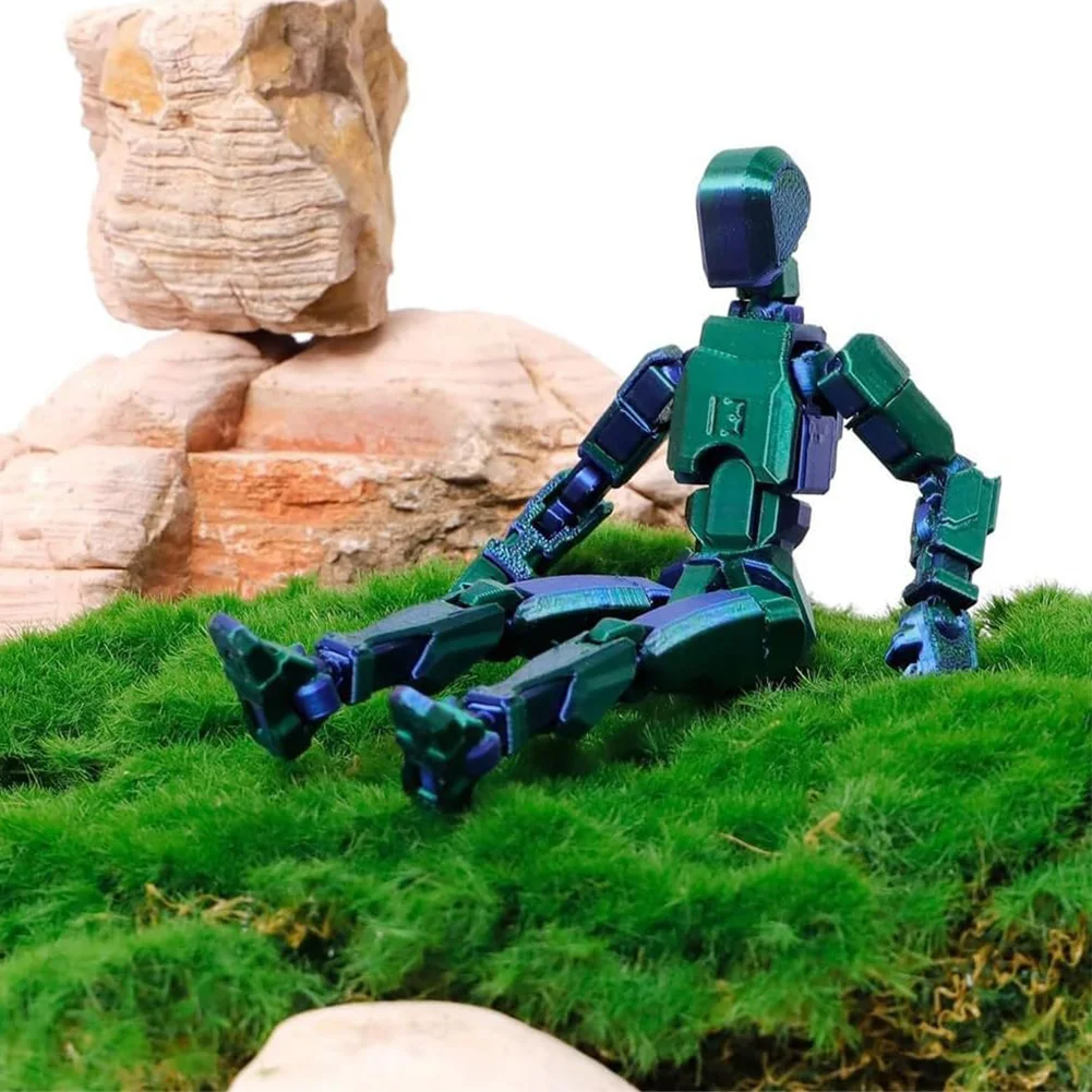 Action Figure T13 e set di supporti per dinosauri Action figure multi-snodate Dummy 13 Action Figure e dinosauro per collezionisti