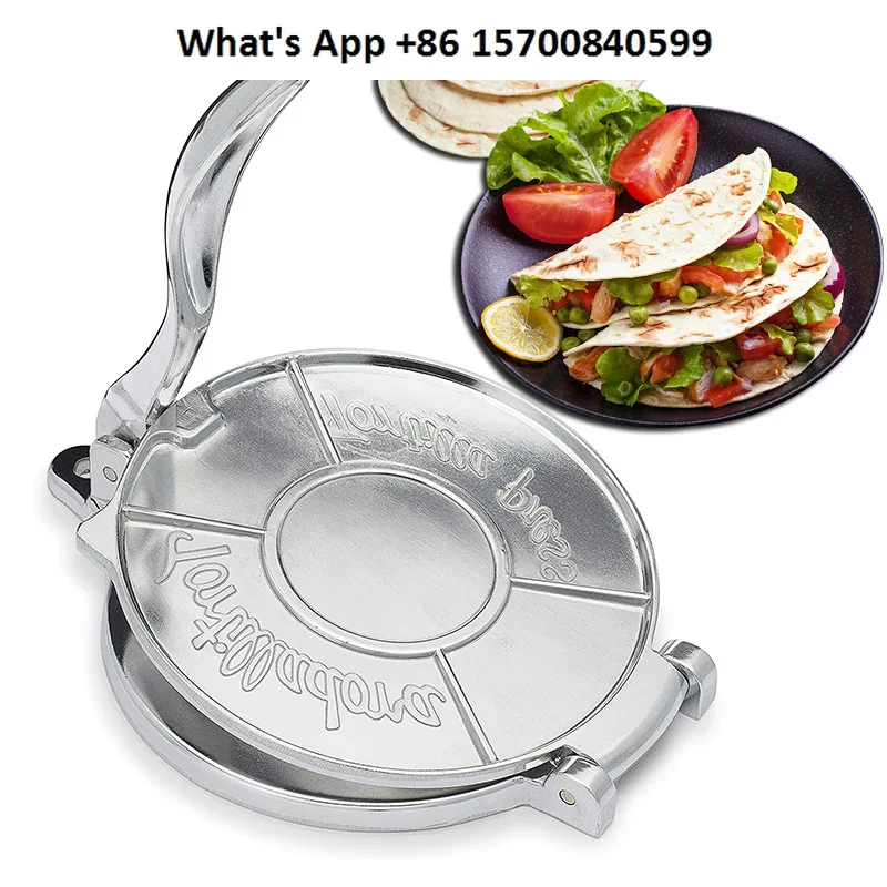 Manual cake press, dough press, burrito press, bun skin, dumpling skin mold, rice dumpling skin press