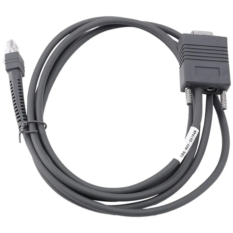 Superior-3X LS2208 RS232 Serial Cable CBA-R01-S07PAR For Symbol Barcode Scanner LS2208 6.5 Feet