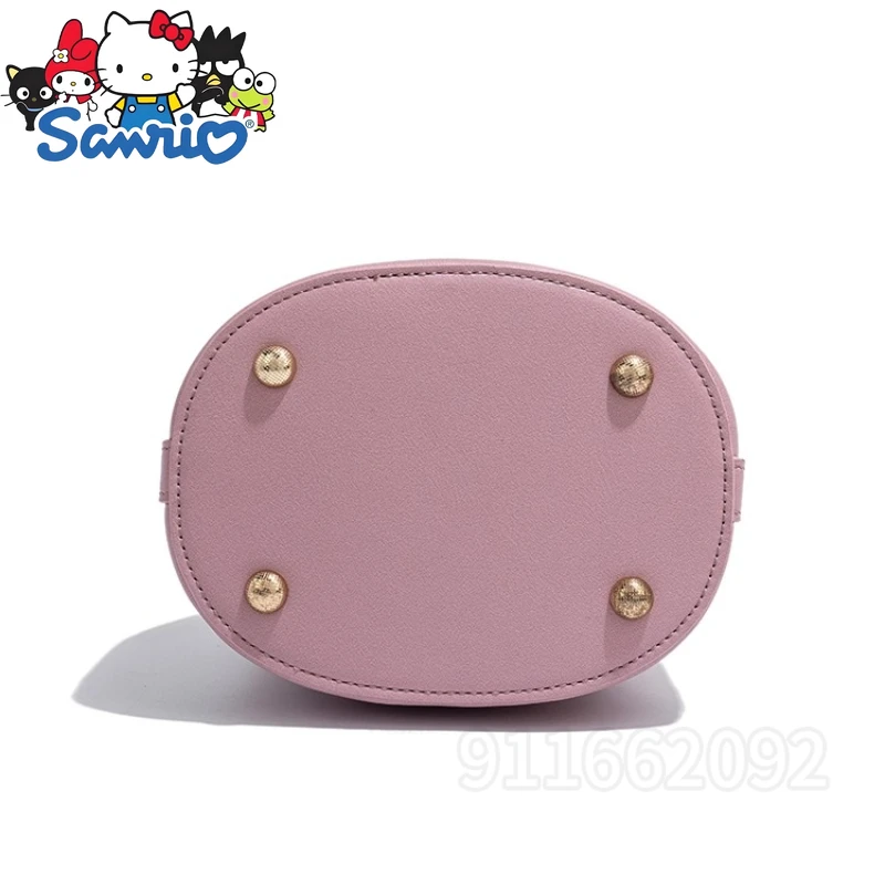  Hello Kitty New Women's Mini Shoulder Bag Luxury Brand Original Women's Mini Handbag Pink Fashion Print Women's Bag