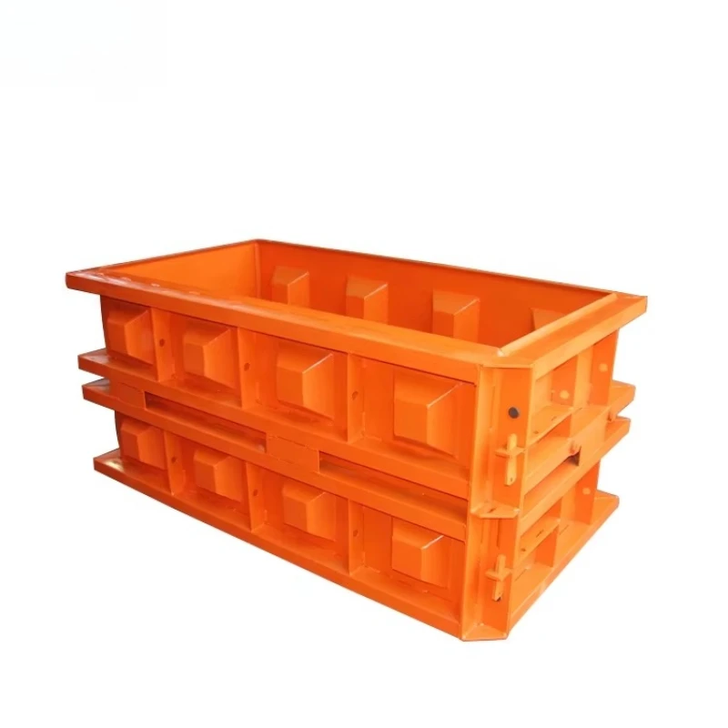 

Interlocking concrete block mould for precast concrete block