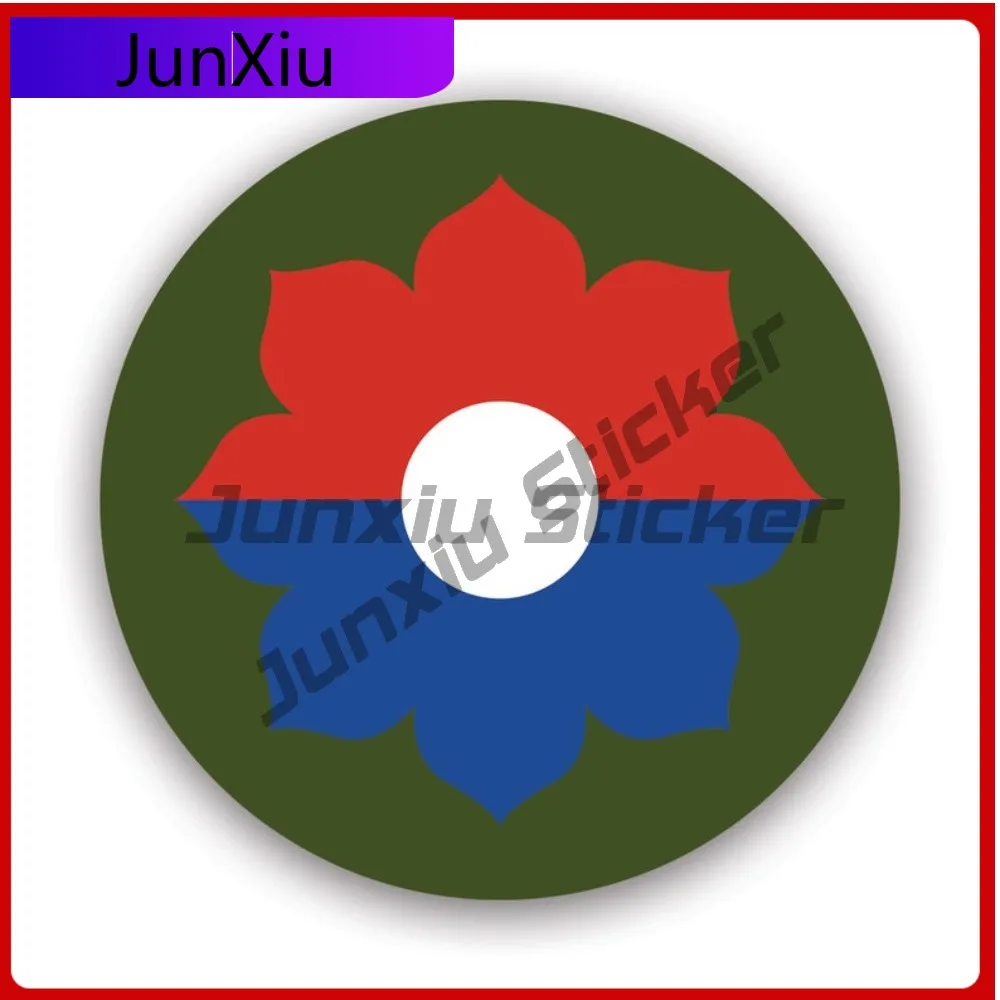 

Amazing 3d 9th Infantry Division Insignia Sticker Decal American Made Uv Protected Old Reliables Army Vietnam Vietnamese Viet